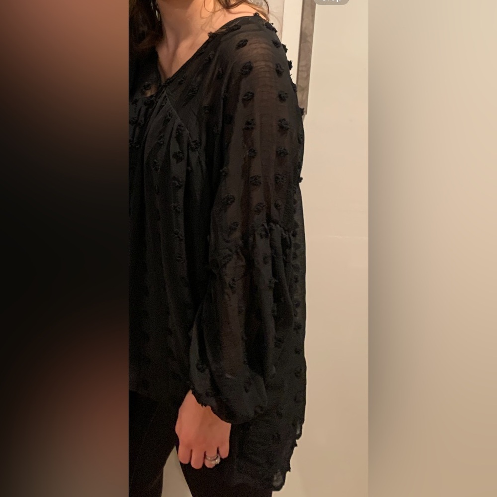 Elegant Black Women's Top